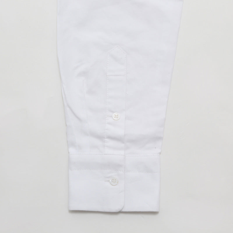 オックスホワイトシャツ(model:160cm 着用サイズ:SM)