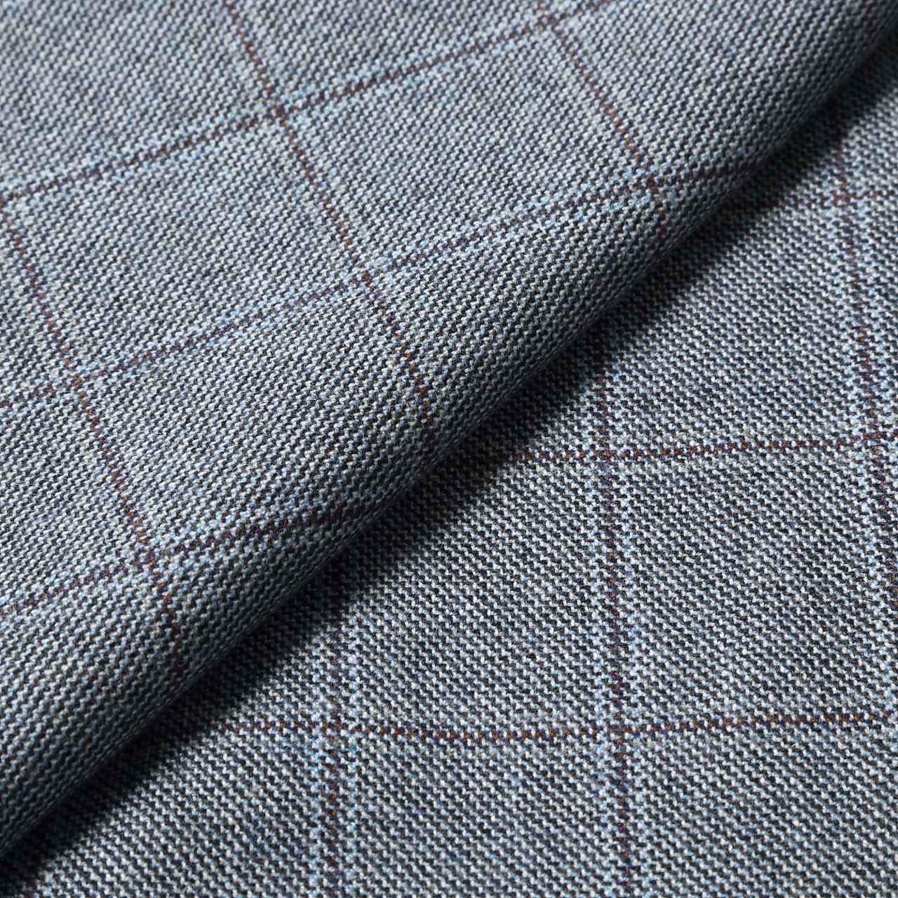 グレンチェックスカート 生地