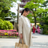 リネンシャツインリラクシングパンツ(model:168cm 着用サイズ:SM)
